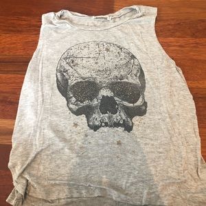 Skull tank top